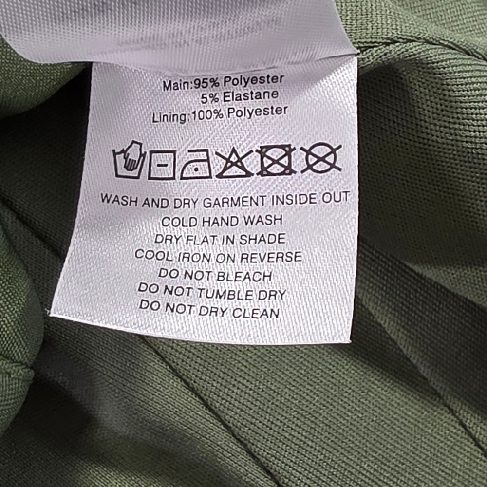I.AM.GIA Corset Tank Top Women XL Green NWOT Lace Up Racerback Bodice - Picture 8 of 10